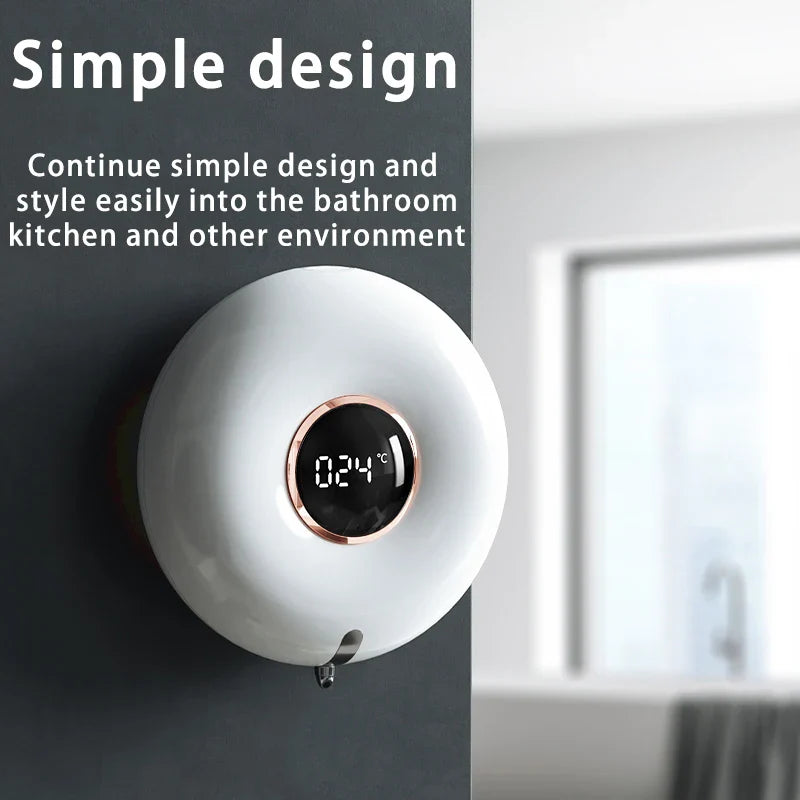 Automatic Foam Soap Dispenser – Touchless Wall-Mounted Sensor
