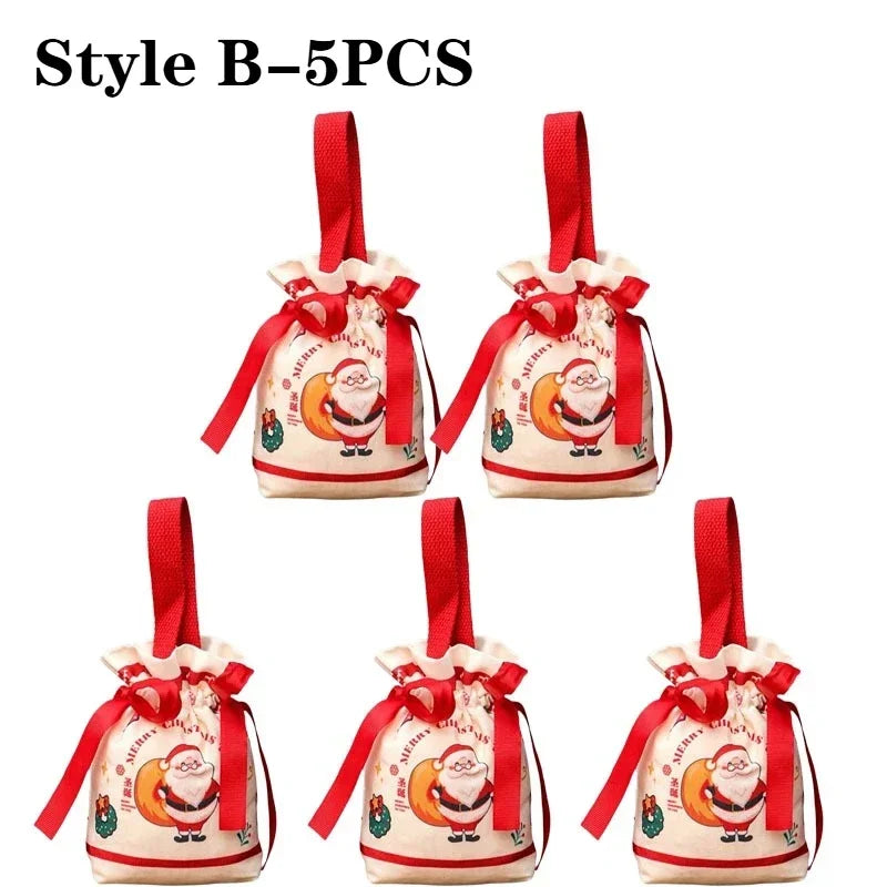 Reusable Velvet Gift Bags for Christmas, Weddings & Parties