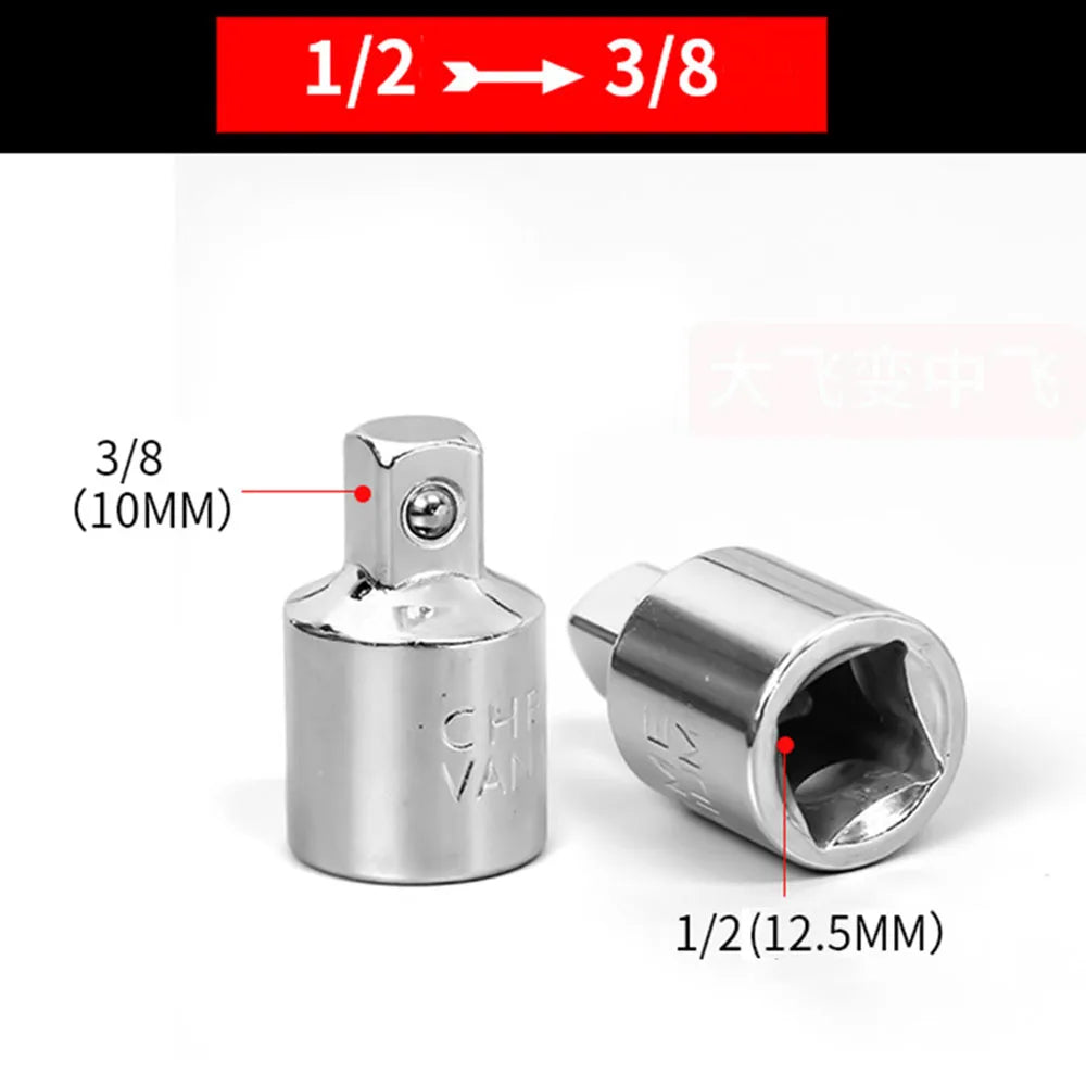 Ratchet Wrench Socket Adapter Converter 1 4 3 8 2 Female Male Drive