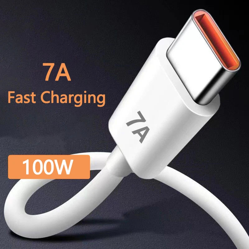 7A 100W USB-C Fast Charging Cable | Huawei, Xiaomi, OnePlus