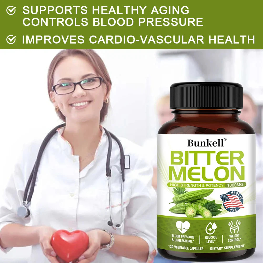 Natural Bitter Melon Extract Capsules for Metabolic Health Peaceful Pleasures Health and Wellness