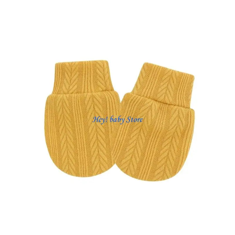 Newborn Scratch Proof Mittens | Soft Cotton Baby Hand Covers