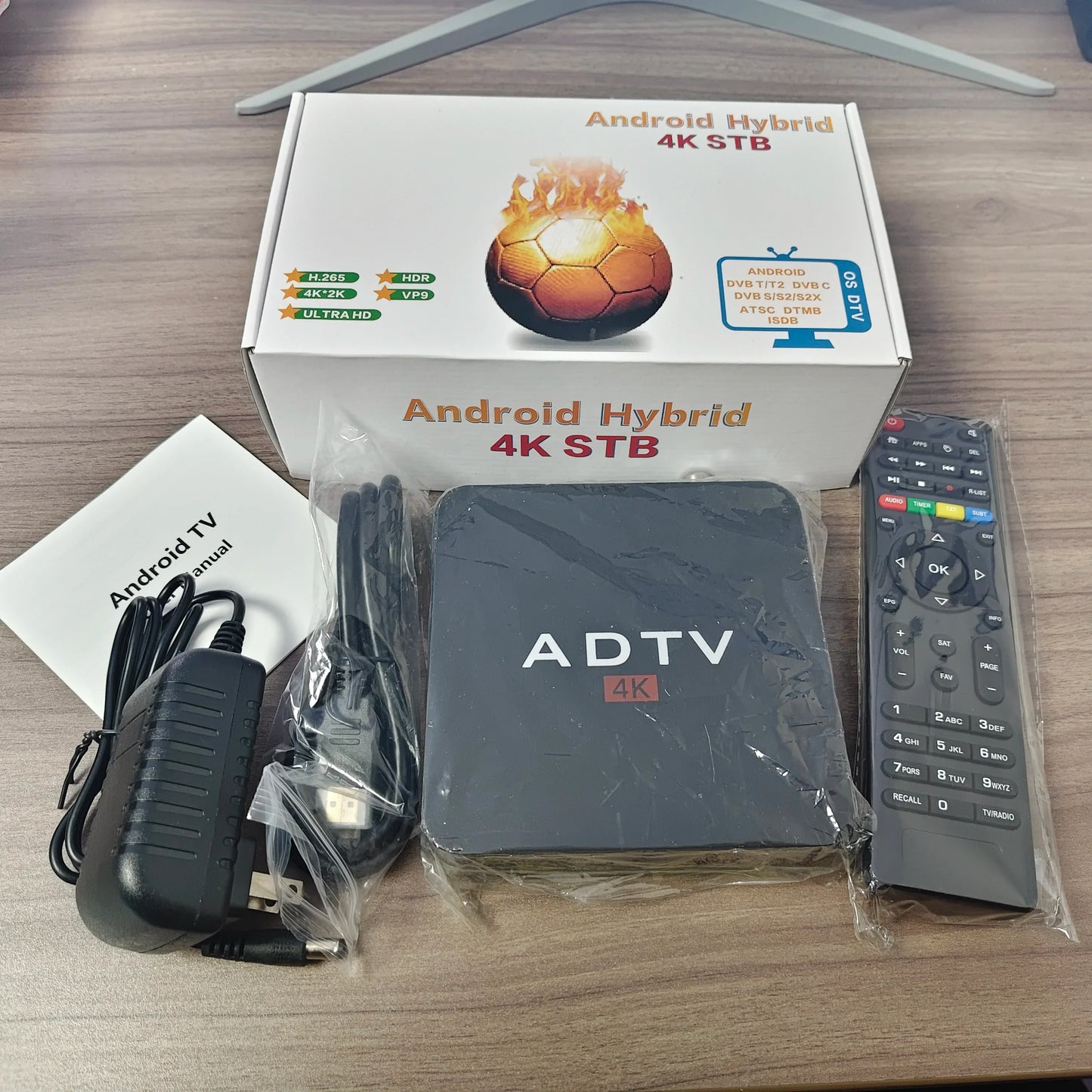 SATLINK Hybrid Android TV Box – OTT + DVB-T2/ATSC/ISDB STB