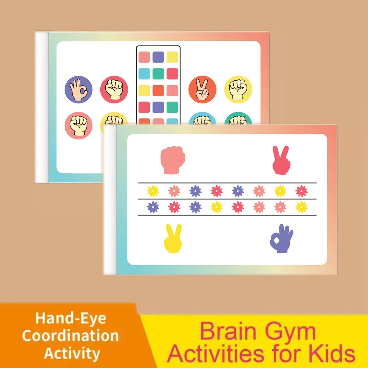 Hand-eye Coordination Activity Workbook 32 Pages Tracing Practice