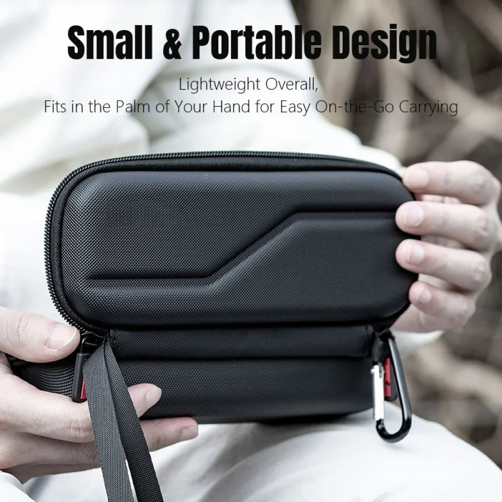 High-Quality Compact And Portable PU Storage Case For DJI Pocket 4 Camera – Travel Case Handbag Storage Accessories Peaceful Pleasures Health and Wellness