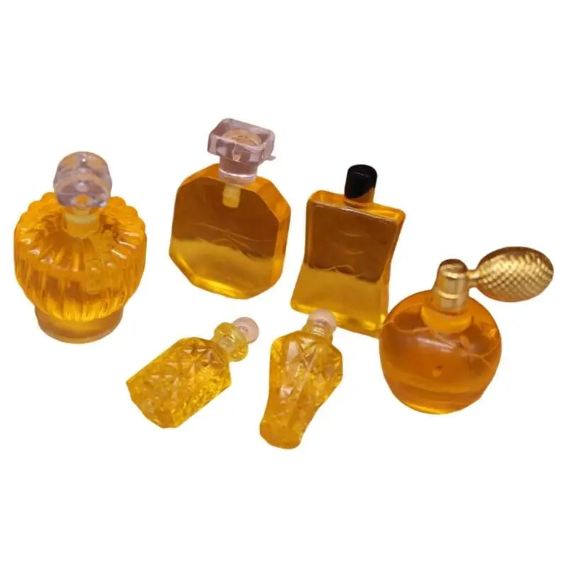 Resin Miniature Bottle Set – Dollhouse, Diorama & RPG Prop