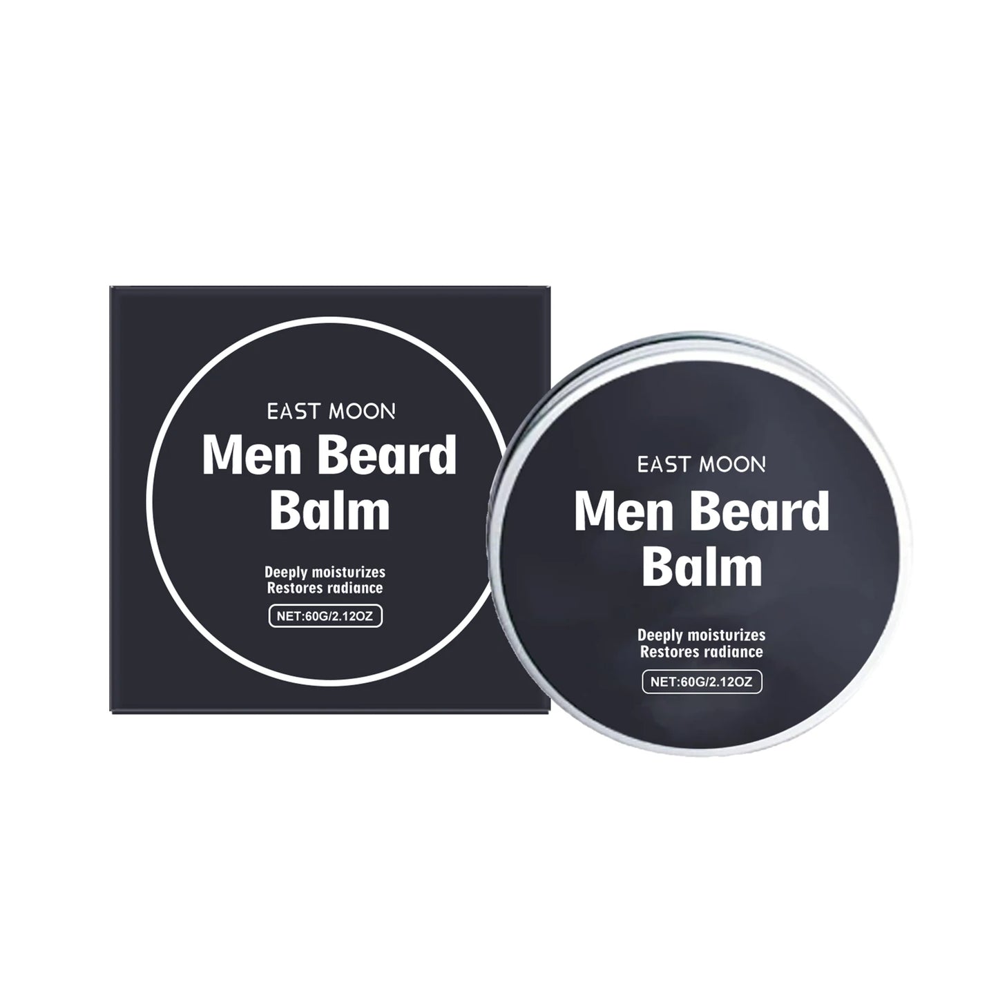 East Moon Beeswax Beard Balm – Soften, Moisturize & Growth