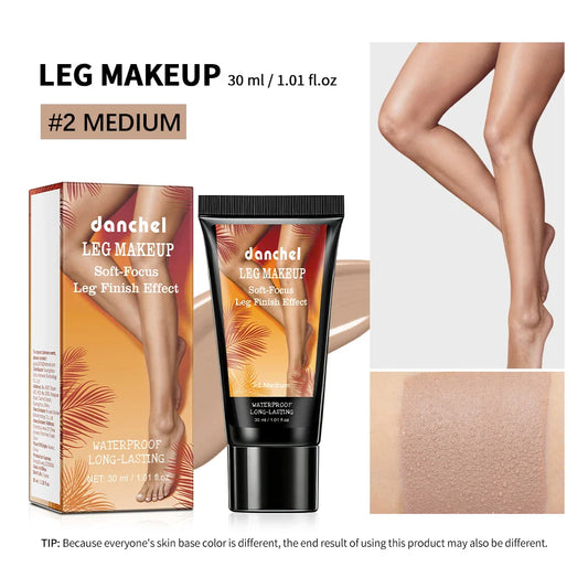 Airbrush Leg Foundation – Waterproof Body Makeup, 3 Shades Body Foundation Makeup Oasis Select