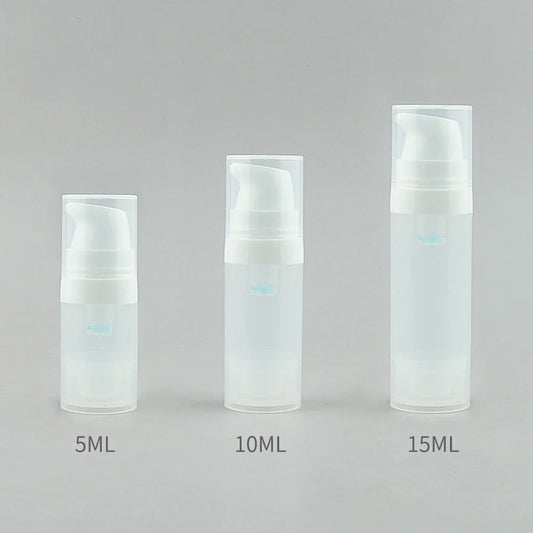 Airless Pump Lotion Bottle 5–25ml | Refillable Travel Container Refillable Pump Bottle Oasis Select