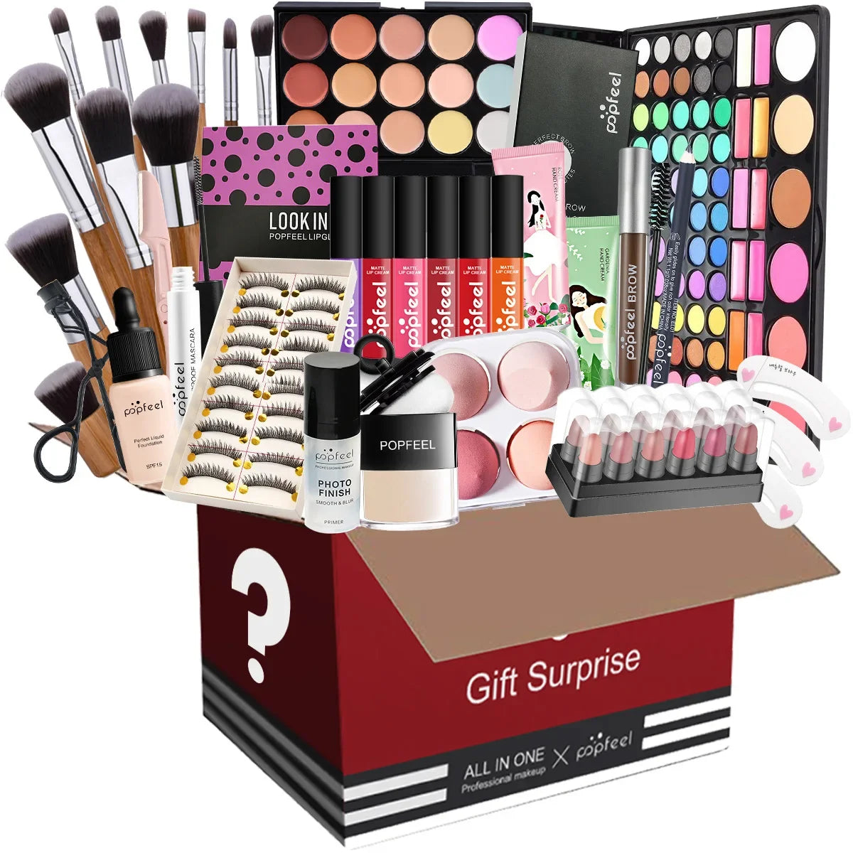 All-in-One Makeup Gift Box Set – Full Face Cosmetics Kit