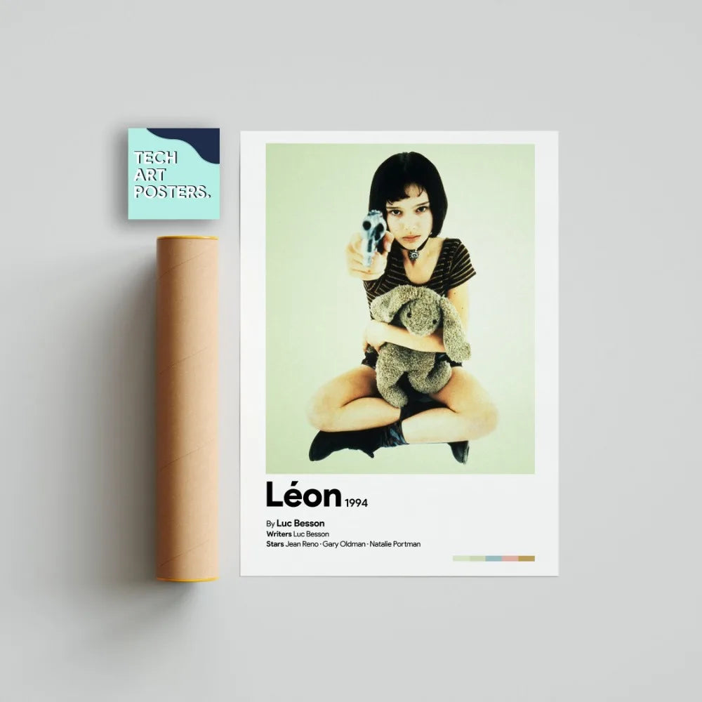 Chungking Express & Leon Classic Movie Canvas Wall Art Poster