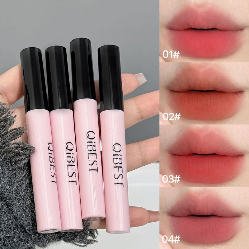 QIBEST Pink Camera Makeup Set Lipstick Pressed Powder Blush Lip Mud Eyeliner Mascara Eyebrow Pen Beauty Gift Box Cosmetic Kits Peaceful Pleasures Health and Wellness