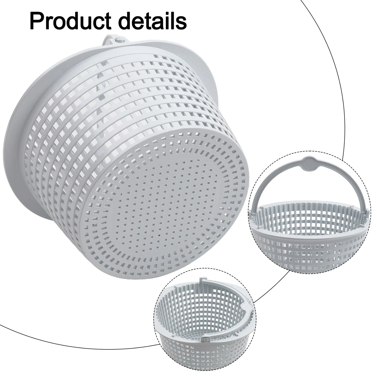 Skimmer Filter Basket Handle Hayward SPX1091C WB736660 16 5 9 Pool