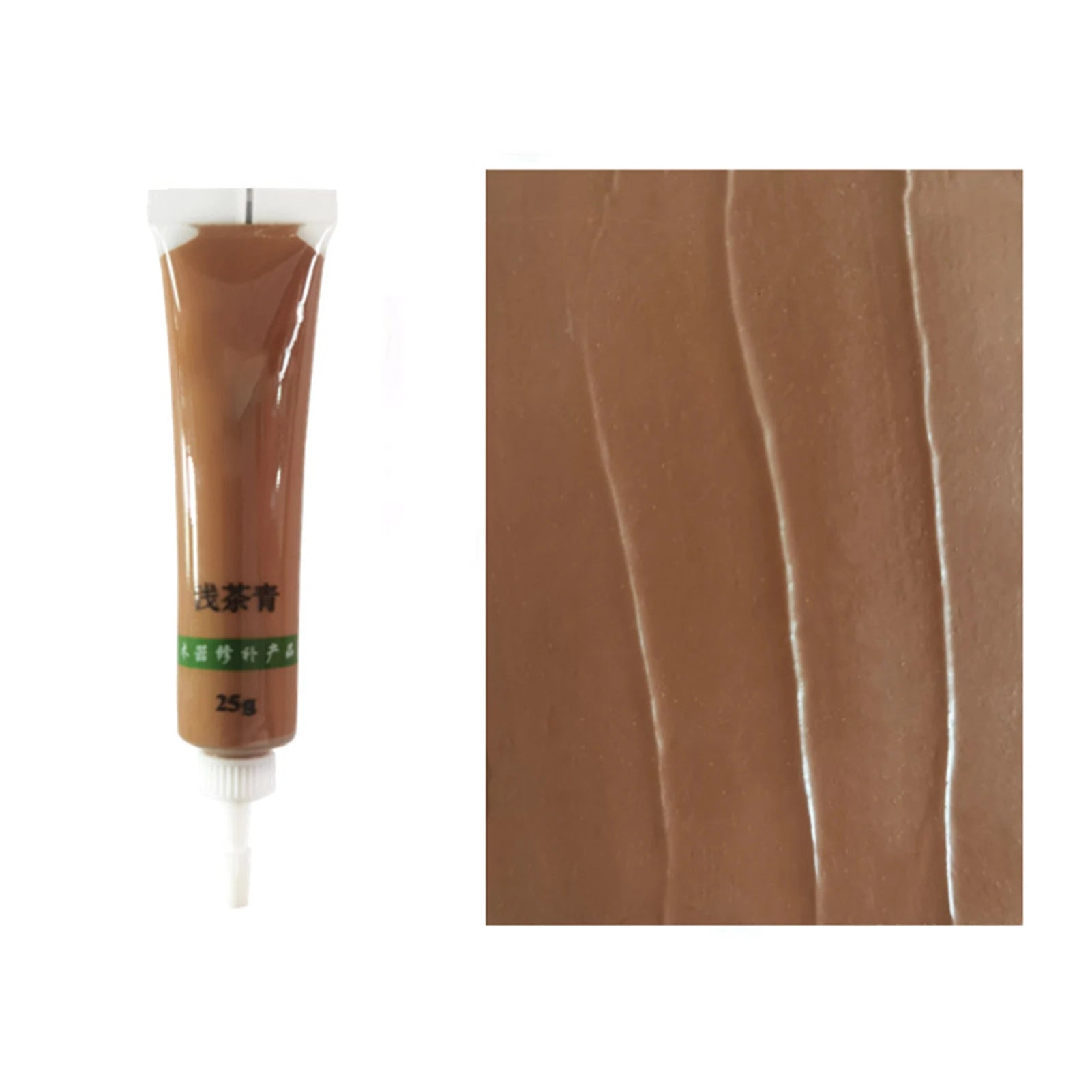 25g Wood Furniture Repair Fillers,Repairing Paste For Furniture,Hardwood Floor Repairing Kit,Floor Discoloration Repairing Paste Peaceful Pleasures Health and Wellness Light Tea Green