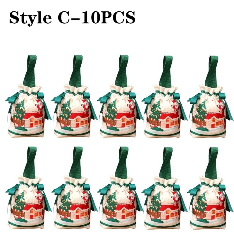 Reusable Velvet Gift Bags for Christmas, Weddings & Parties