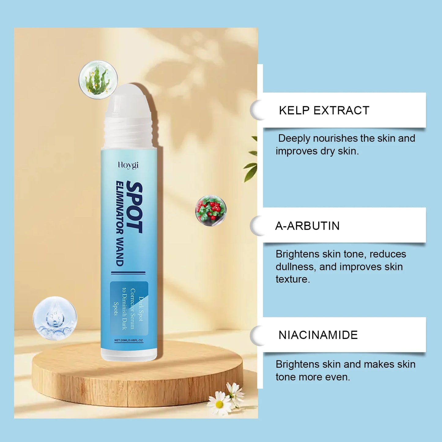 Hoygi Dark Spot Corrector Serum | Salicylic Acid Roll-On