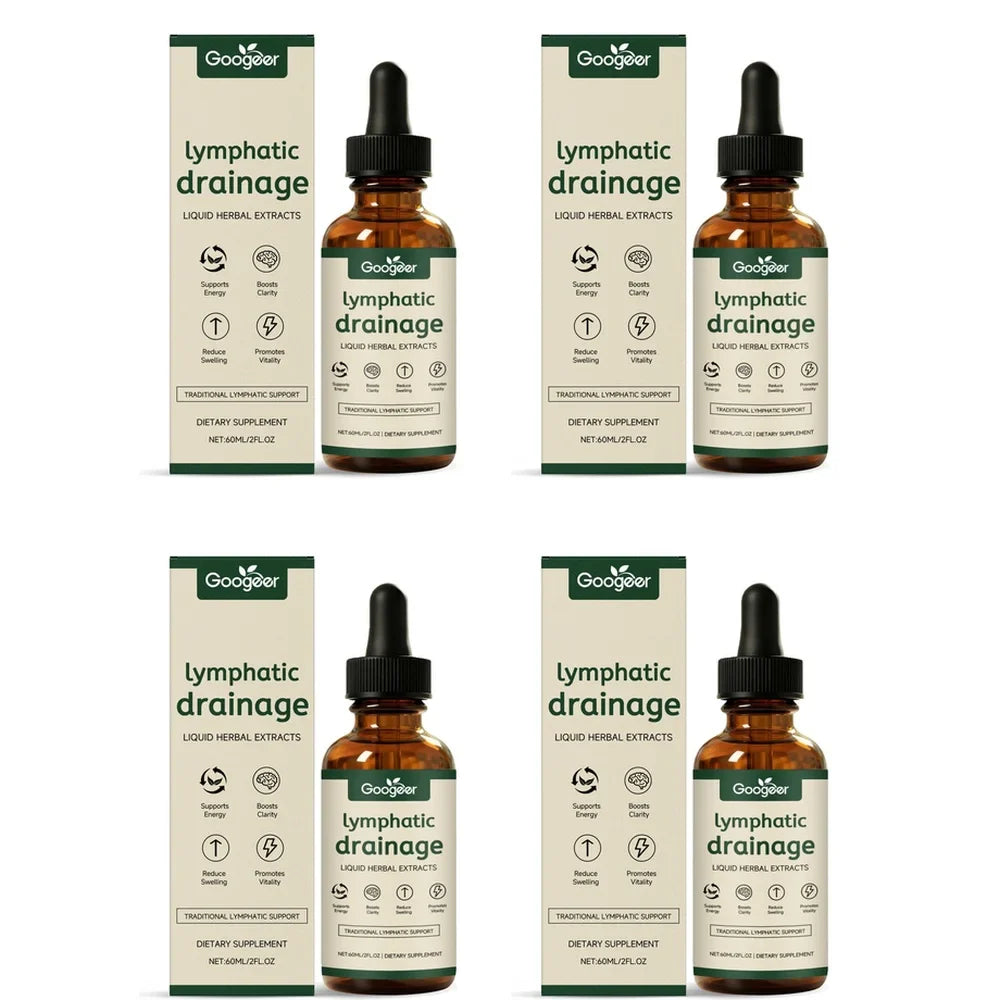 Lymphatic Support Herbal Drops – Red Clover & Botanical Blend