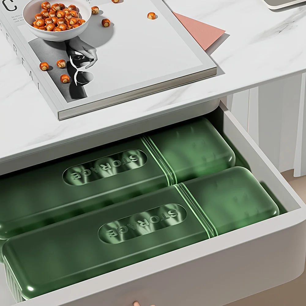 7-Compartment Cable & Charger Cord Organizer Storage Box