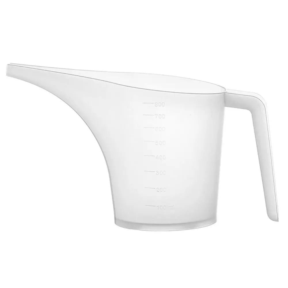 Measuring Tool 1000ML Measuring Cups Long Spout Plastic Tip Mouth Cups Graduated Liquid Container Funnel Pitcher Jug Peaceful Pleasures Health and Wellness as show