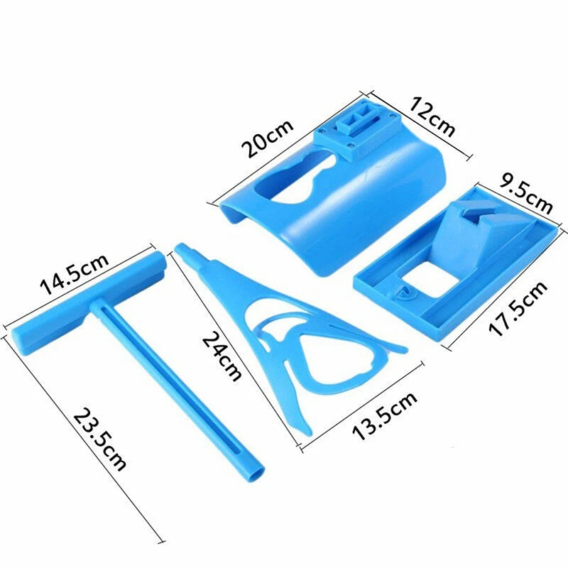 1 PC Flexible Sock Stocking Aid Injuries Supplies Elderly Helper Wearing Sock Aids Unique Cradle Design Portable Plastic System Peaceful Pleasures Health and Wellness