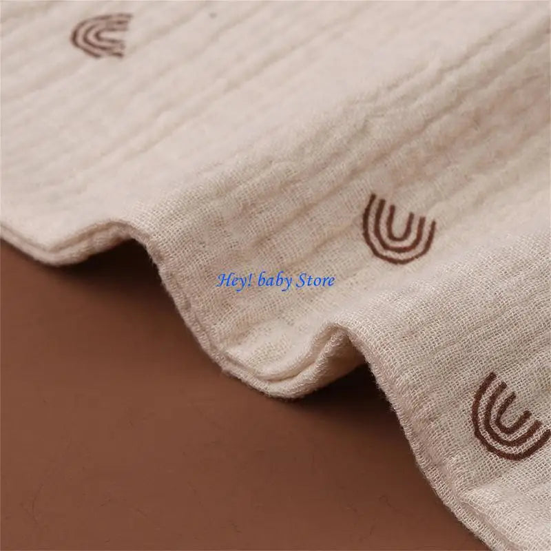 10-Pack Soft Cotton Baby Burp Cloths & Bibs | Absorbent Gauze