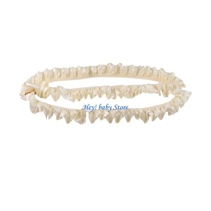 Ruffled Lace Trim for Baby Strollers | Polyester Decorative Accent