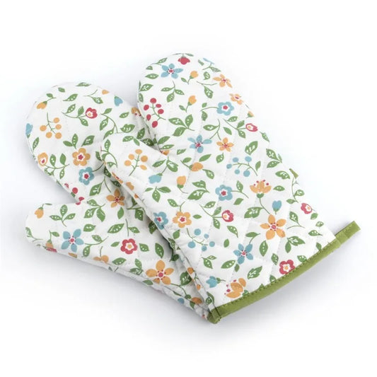 Heat Resistant Non-Slip Oven Mitt | Insulated Baking Glove Oven Mitt Peaceful Pleasures Health and Wellness