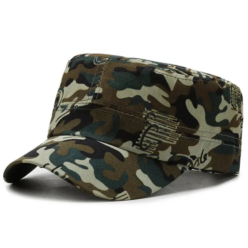 1/2Pcs Camouflage Hat Outdoor Training Military Enthusiast Camouflage Hat Summer Sunshade Hat Student Military Training Hat Peaceful Pleasures Health and Wellness 1pc style 4