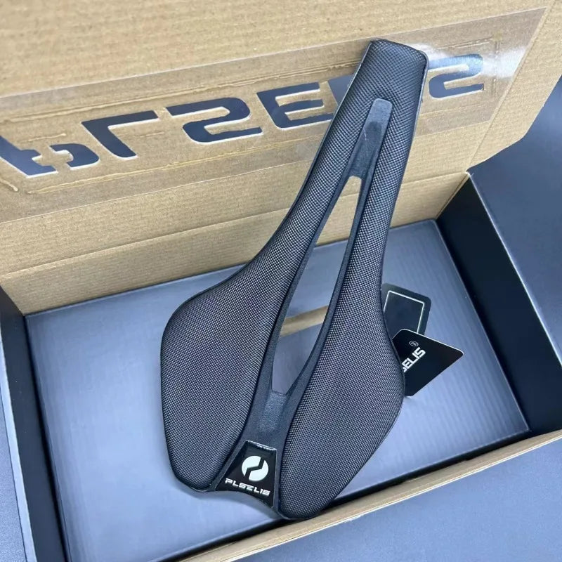 Ultralight MTB Saddle – Titanium Rail Hollow Breathable Bike Seat Bike Saddle Peaceful Pleasures Health and Wellness