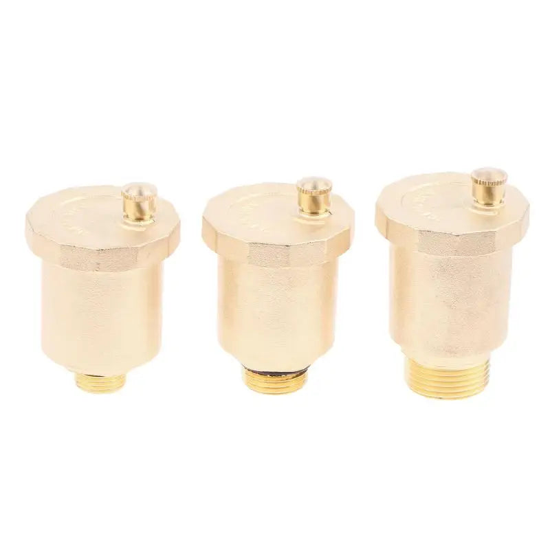 New DN10/DN15/DN20/DN25 Brass Material Automatic Exhaust Release Valve Standard Male Thread Pressure Release Air Vent Valve Peaceful Pleasures Health and Wellness