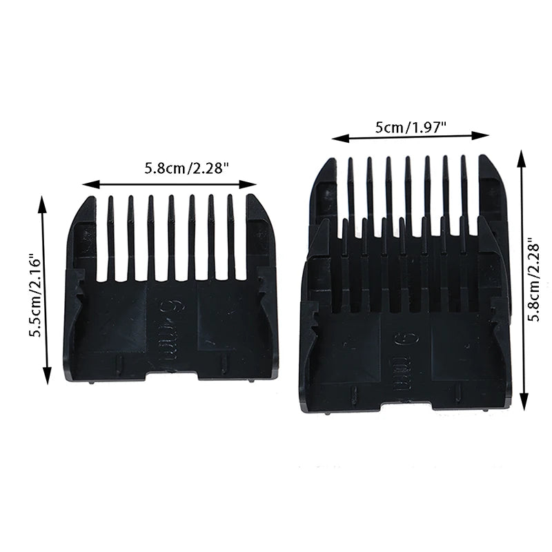 4-Piece Hair Clipper Guide Comb Set – Trimmer Attachments