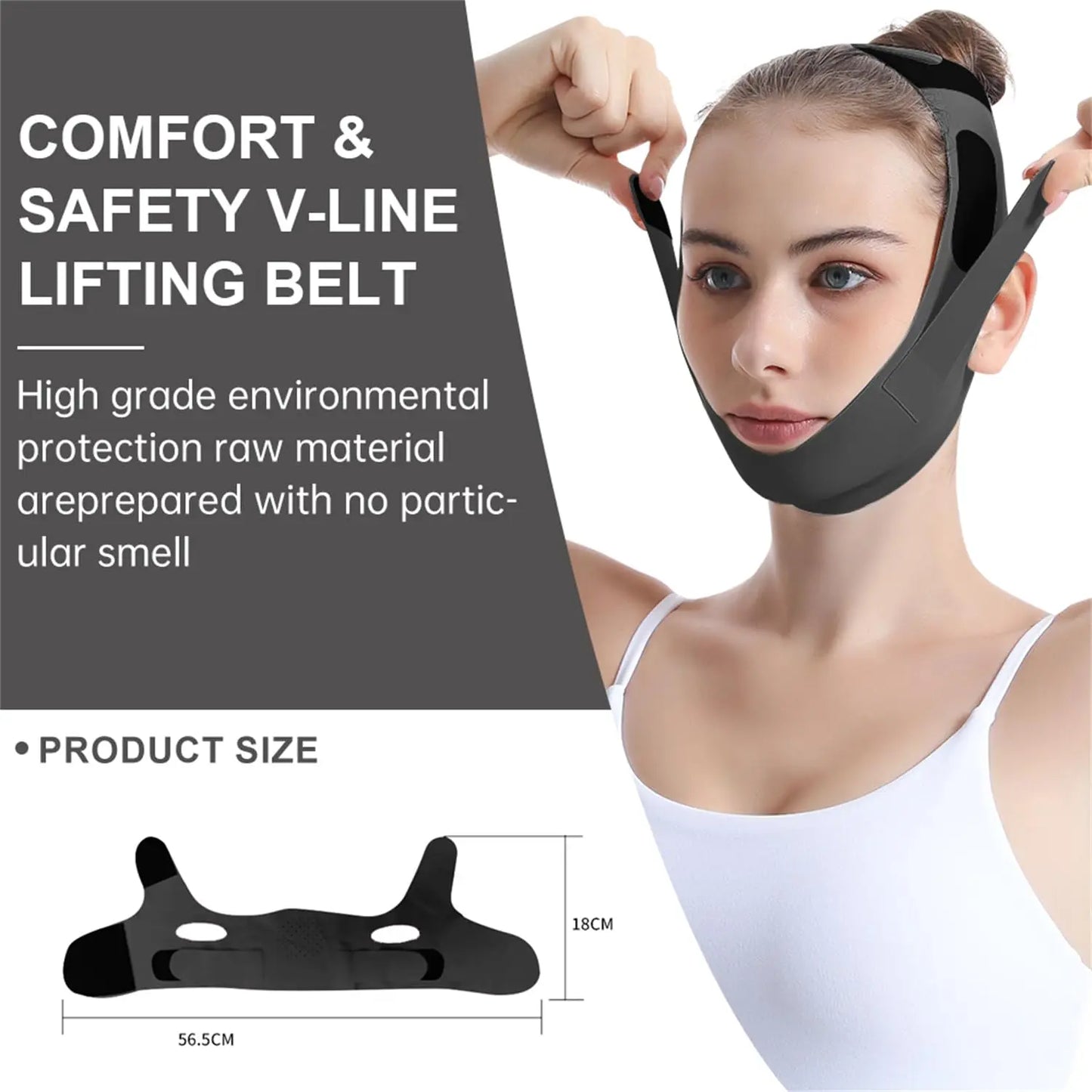 V Line Chin Strap Face Lift Mask – Double Chin Reducer