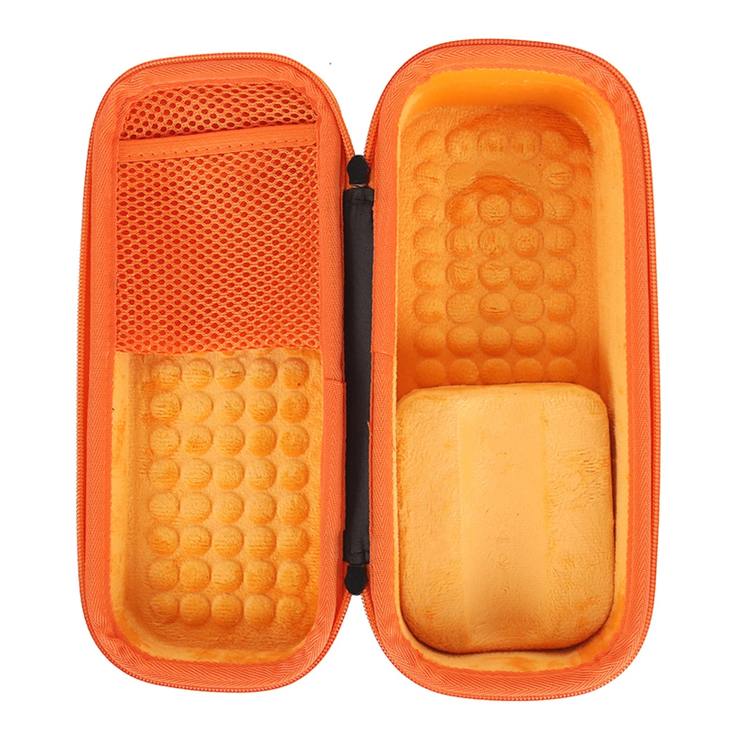 Shock-Proof For JBL KMC600/KMC500/KMC650 Microphone Storage Bag Mesh Pocket Design Is For Storing Data Cables And Other Items Peaceful Pleasures Health and Wellness orange lining