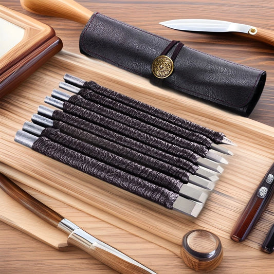3 Pcs Tungsten Steel Stone Stamp Engraving Kit Professional Chisel Wood Seal Stone Carving Cutting Blade Hand Tool Set Carving Peaceful Pleasures Health and Wellness