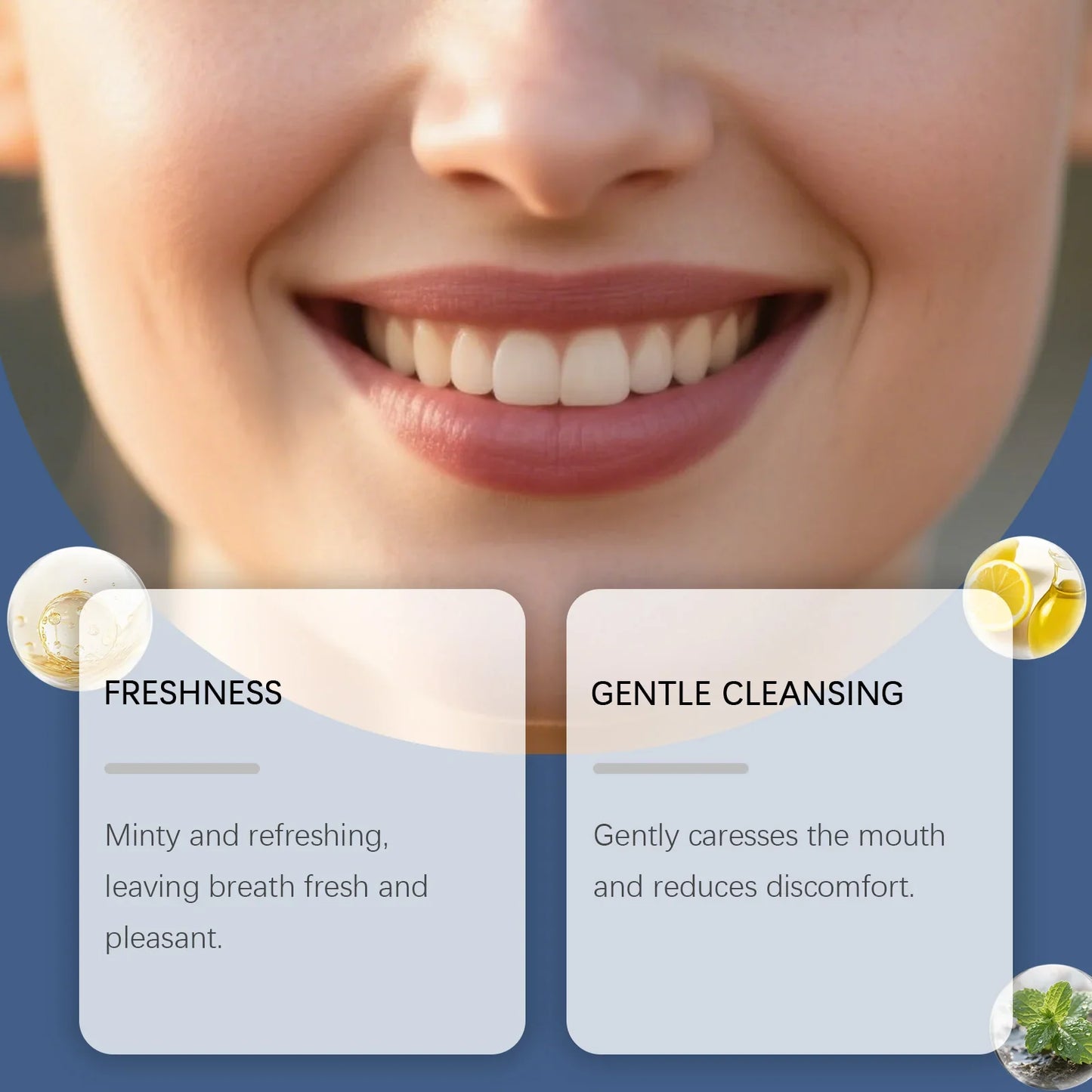 Oralhoe Coconut Oil Pulling Mouthwash & Tongue Scraper 100ml