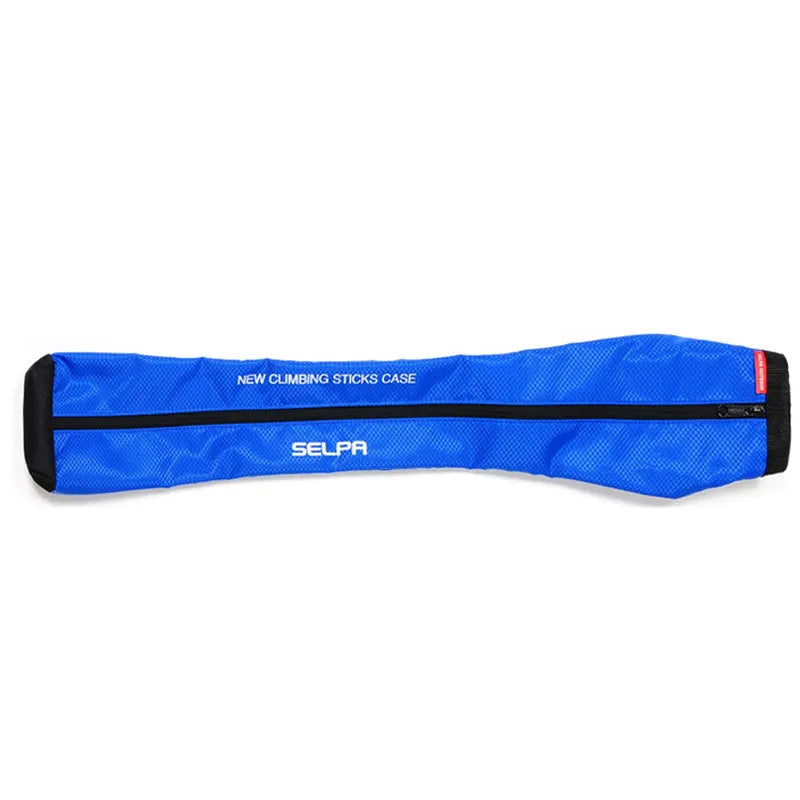 Outdoor trekking pole storage bag backpack cross-body portable user-friendly design walking stick bag Peaceful Pleasures Health and Wellness blue