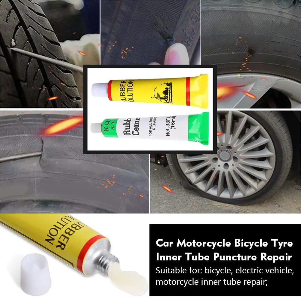 Tire Puncture Repair Glue for Bikes and Cars Peaceful Pleasures Health and Wellness