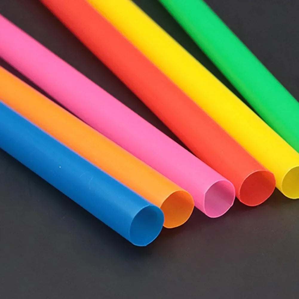 100pcs 210x11mm Straws Big Milkshake Straws Smoothie Straws Beverage Thick Straw For Boba Tea Milkshake Bar Accessories Peaceful Pleasures Health and Wellness