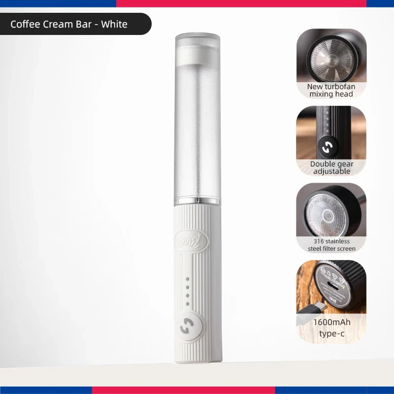 GUOHE Electric Milk Frother & Coffee Whisk | Mini Foamer