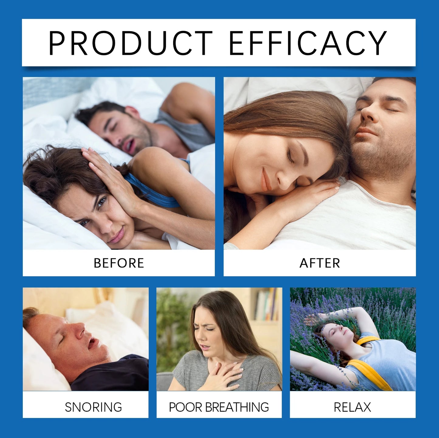 Nasal Dilator Anti-Snoring Sleep Aid | 4 Sizes Silicone