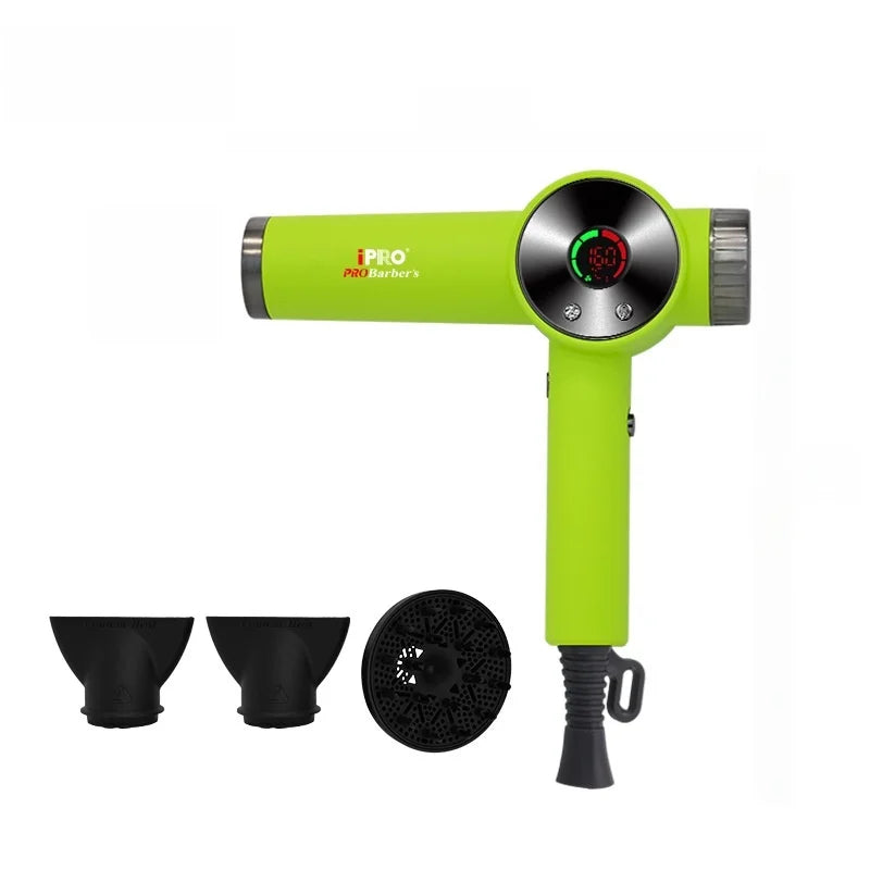 2026 Intelligent Brushless High-Speed Hair Dryer, Negative Ion Hair Care, High-Power Hair Salon, Exclusively For Hairdressers Peaceful Pleasures Health and Wellness Dark Khaki 220V-240V EU Plug