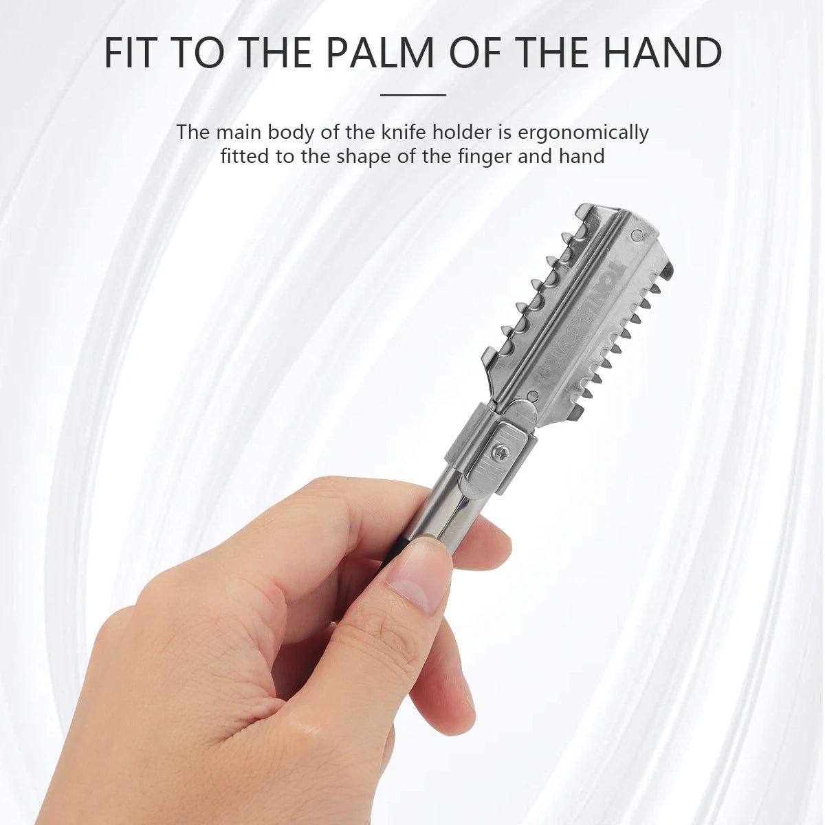Professional Double-Edge Razor Blades Hairdressing Manual Salon Barber Comb Cutting Thinning Haircutter Styling Tools Peaceful Pleasures Health and Wellness