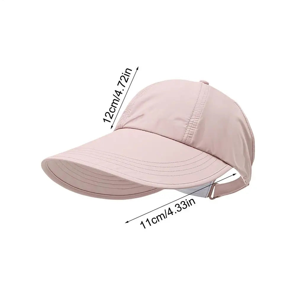Wide Brim Sun Hat – Breathable UV Protection, Unisex