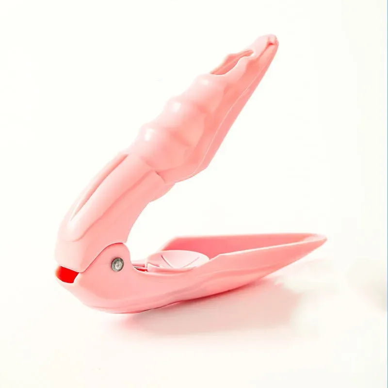 Stainless Steel Chestnut Clip Machine Nutcracker Opener Tool Nuts Walnut Cut Sheller Chestnut Shelling Cutter Kitchen Gadgets Peaceful Pleasures Health and Wellness Pink