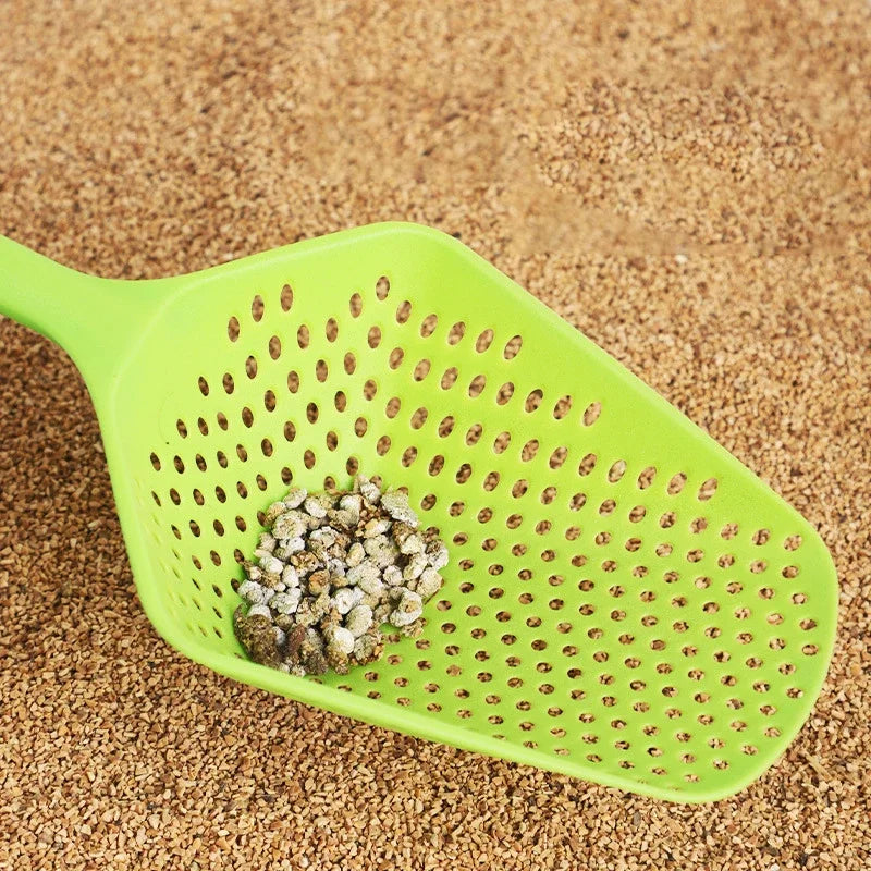 Large Cat Litter Scoop – Deep Shovel Sifter | PP Plastic Cat Litter Scoop Peaceful Pleasures Health and Wellness