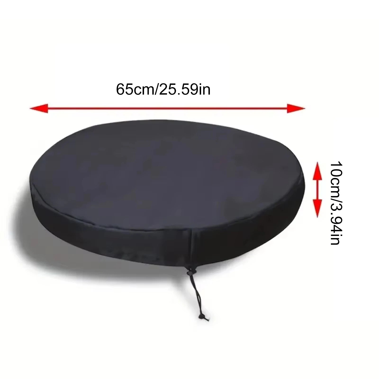 210D Oxford Cloth Drum Lid Cover Waterproof Stock Tank Pool Cover UV Resistant for Water Barrel Trash Can All-Weather Protection Peaceful Pleasures Health and Wellness