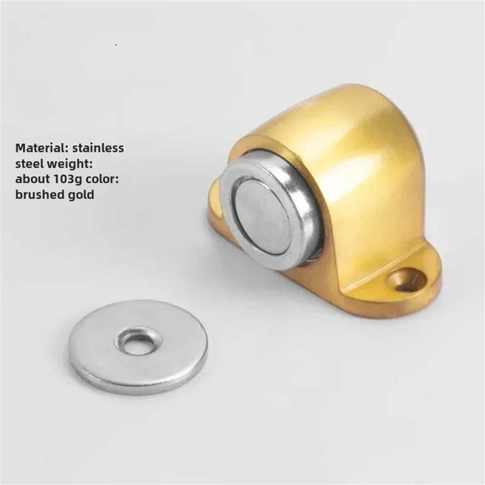 Stainless Steel Strong Magnetic Door Stopper Suction Gate Supporting