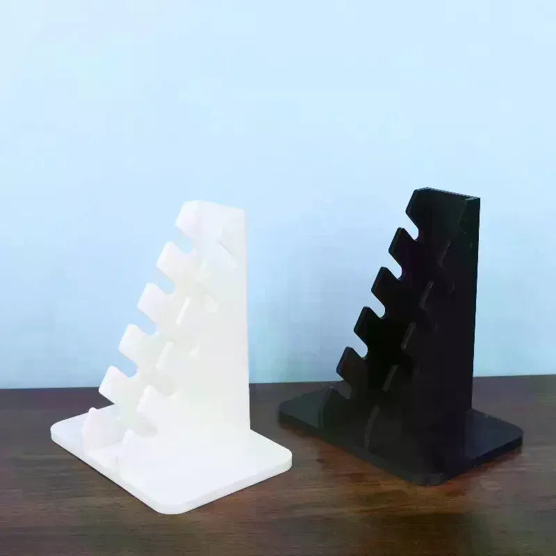 Finger Skateboard Storage Rack Finger Skateboard Organizer Finger Skateboard Desktop Display Rack Holder Home Decoration Peaceful Pleasures Health and Wellness