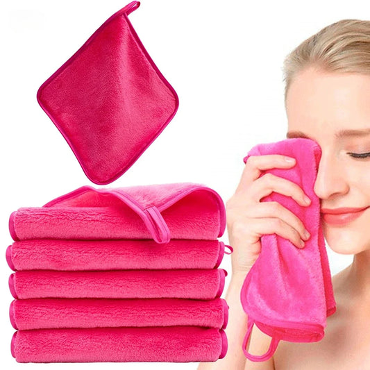 Reusable Microfiber Makeup Remover Pads | Soft Facial Towel Makeup Remover Pads Peaceful Pleasures Health and Wellness