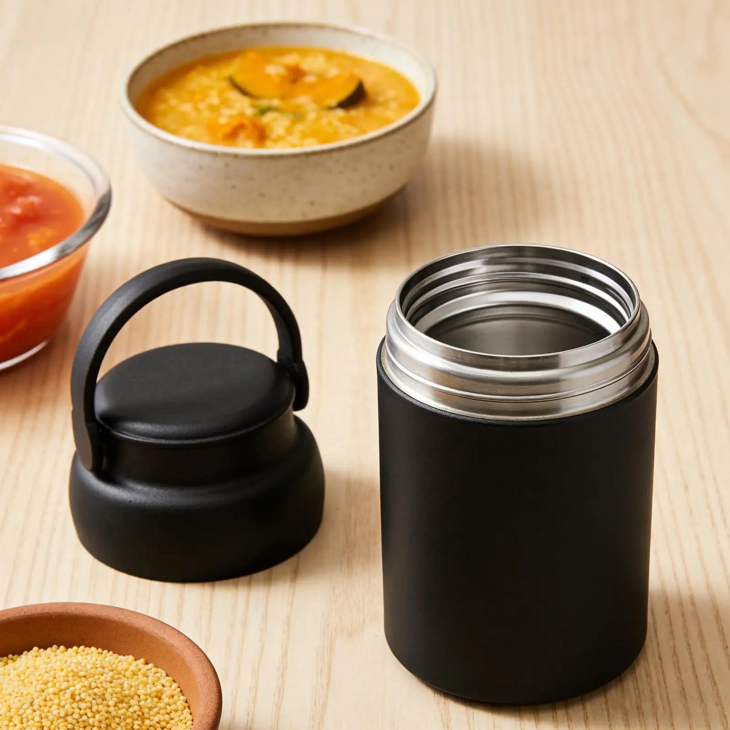 316 Stainless Steel Vacuum Insulated Lunch Box 600ml | Leak-Proof